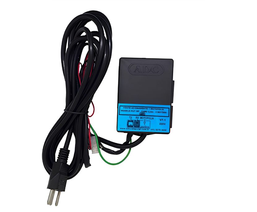 Fonte de 2 Botões — Conector Mini-Fit